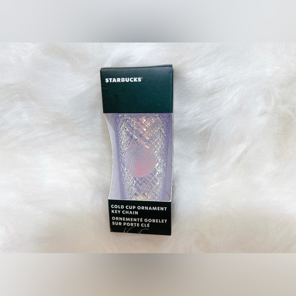 NEW Starbucks Iridescent Unicorn Bling Jeweled Set Venti, Grande & Keychain - Picture 7 of 7